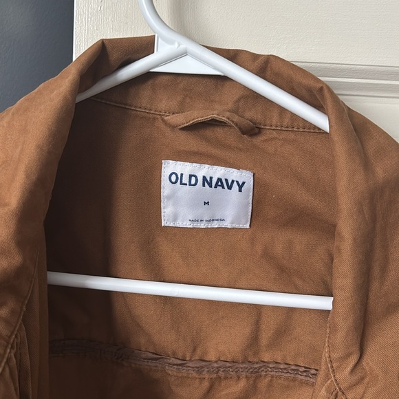 Oversized Khaki Carpenter Jacket | Brown | Adjustablele | Women’s Medium/Large - Picture 3 of 5